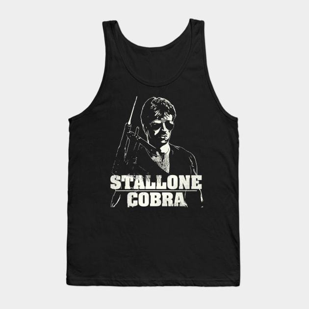 STALLONE / COBRA Tank Top by darklordpug